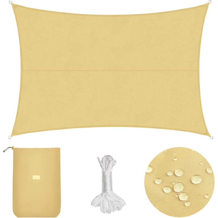 Sekey 4m x 5m Rectangular Shade Sails Wayfair.co.uk